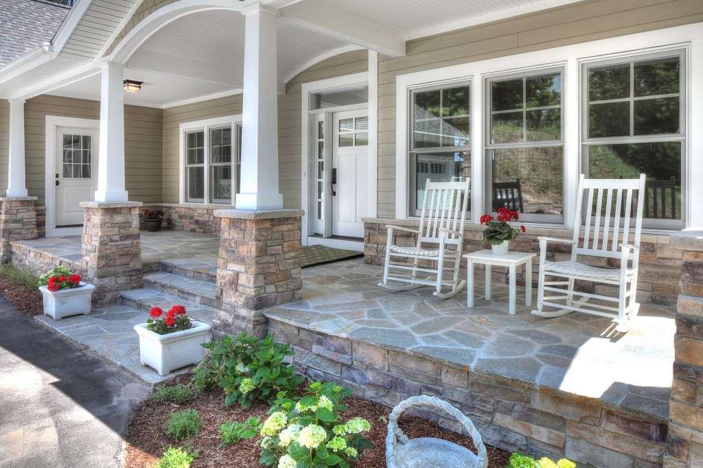 Picture of: Best Stone porches ideas  house exterior, stone porches, house
