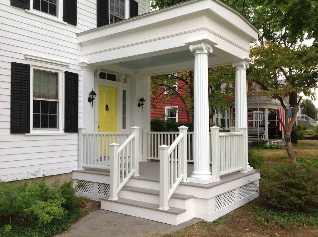 Picture of: Colonial Front Porch – Photos & Ideas  Houzz