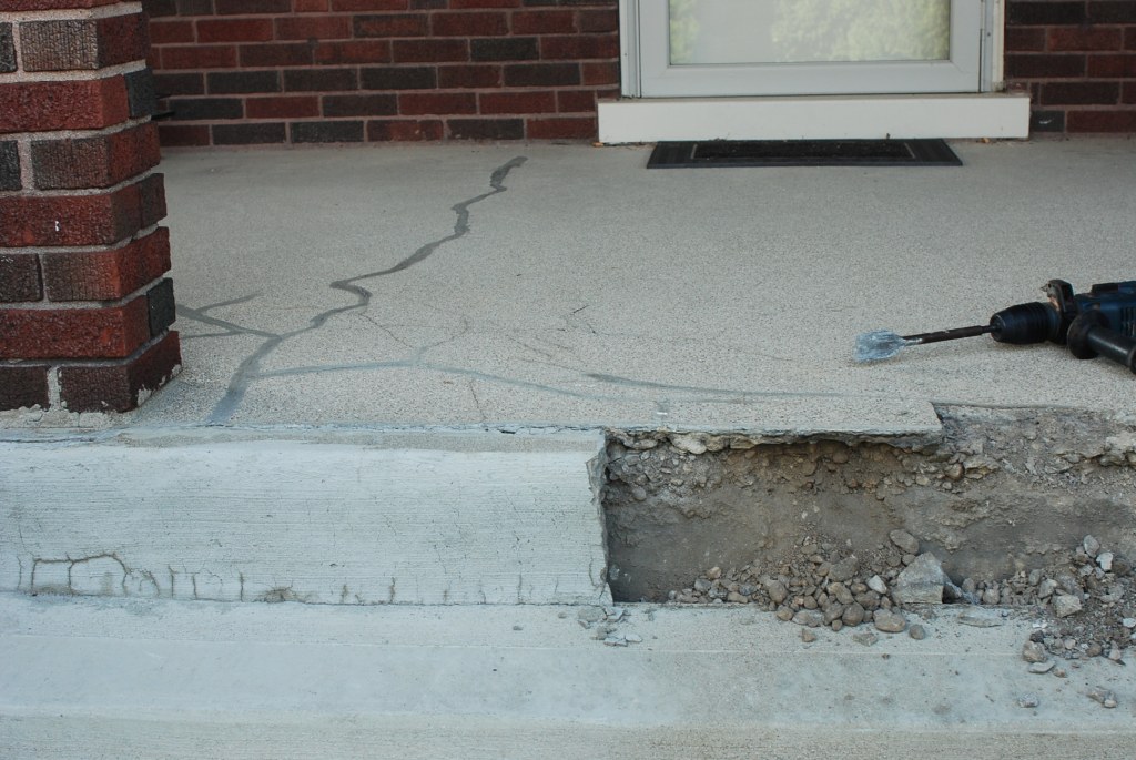 Picture of: Concrete Porch Repair