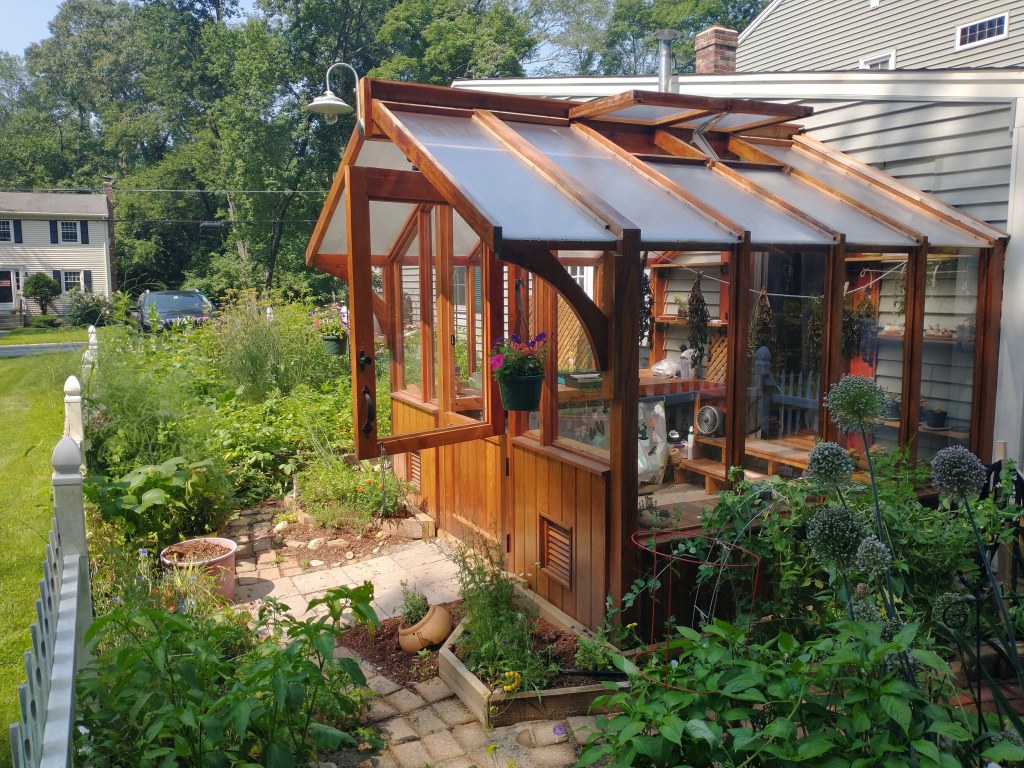 Picture of: Dormer Style — Cedar-Built Greenhouses