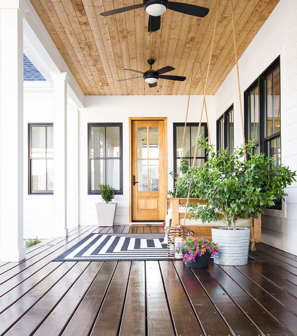 Picture of: Five Porch Flooring Options – Plank and Pillow