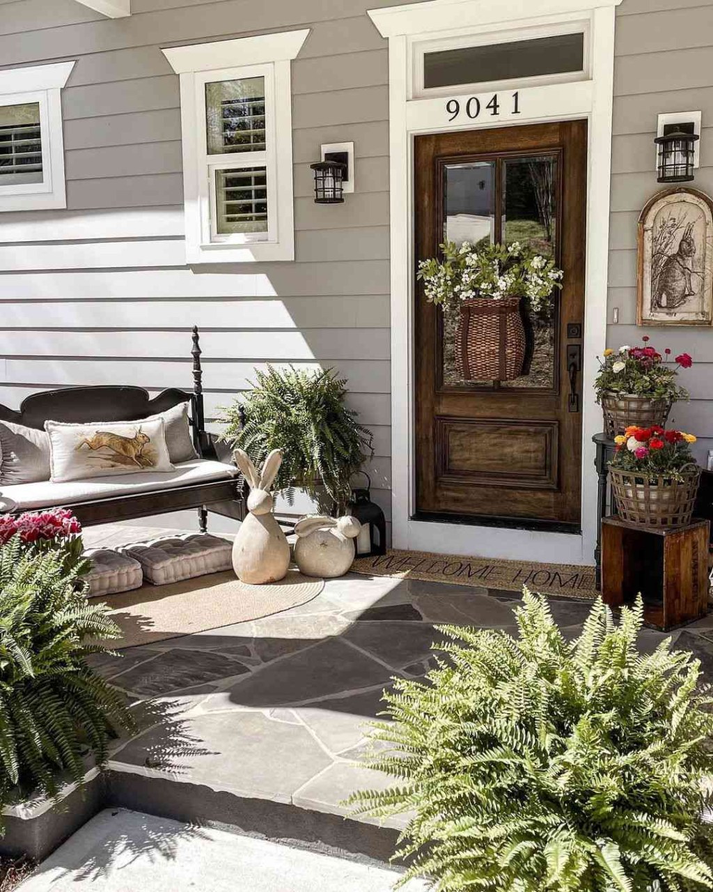 Picture of: Lovely Spring Front Porch Decor Ideas
