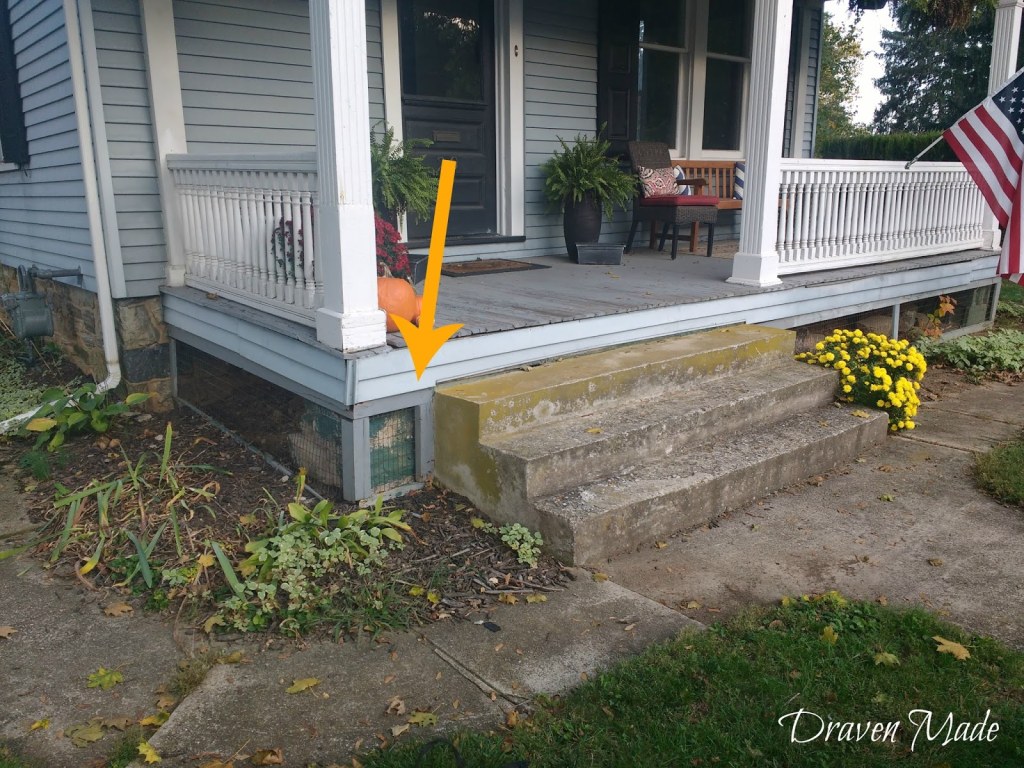 Picture of: New Project: Our Sinking Front Porch – Living in a Fixer Upper