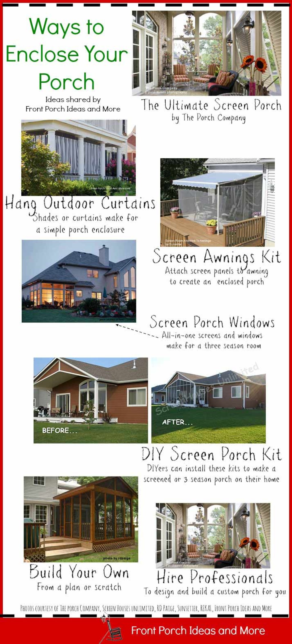 Picture of: Porch Enclosures – Ten Great Ideas to Consider