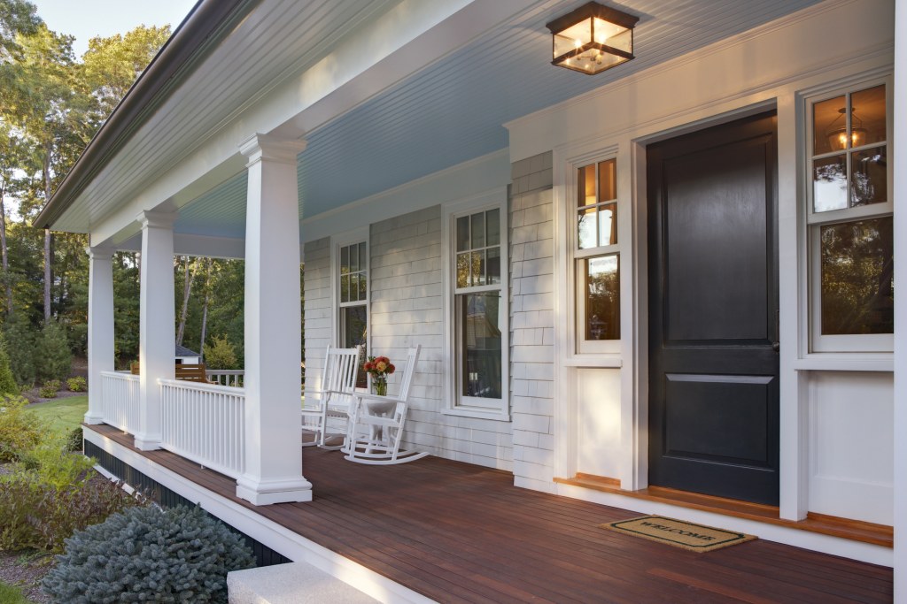 Picture of: Porch paint ideas:  colors and designs to boost curb appeal