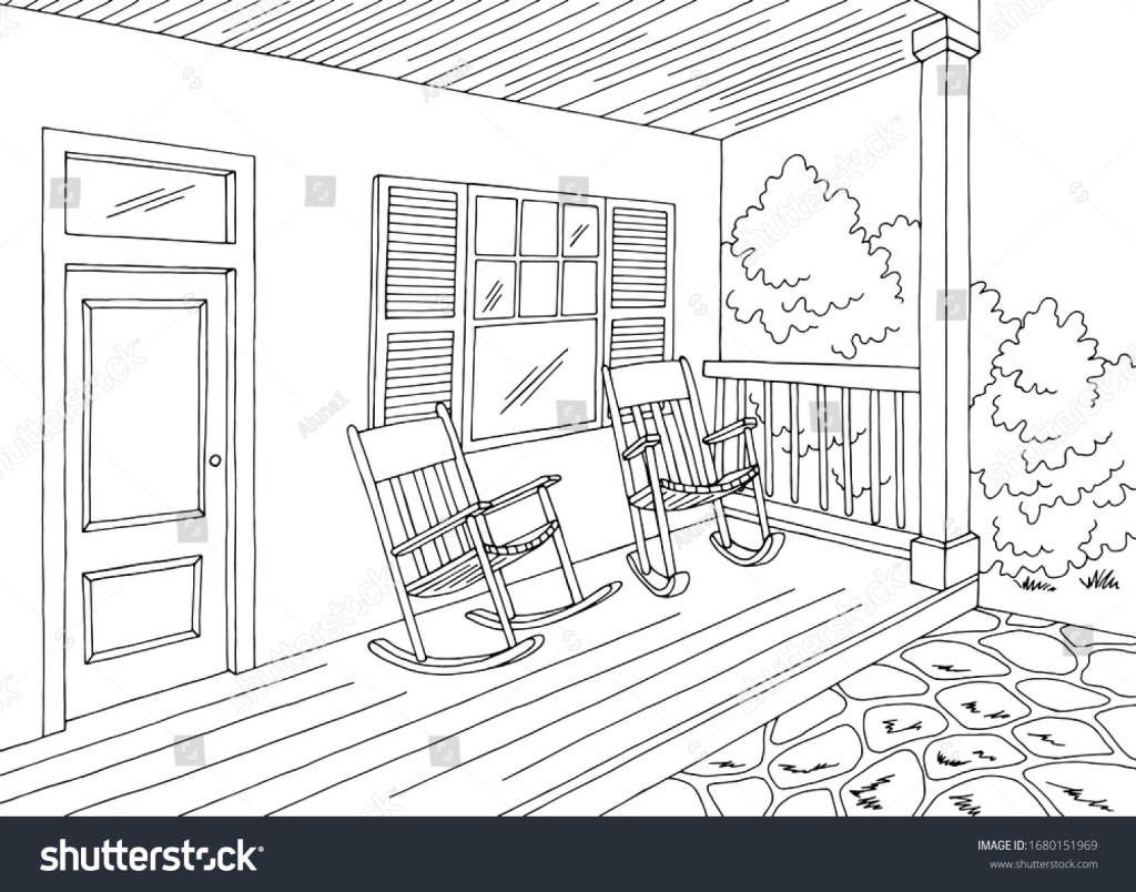 Picture of: , Porch Sketch Images, Stock Photos & Vectors  Shutterstock