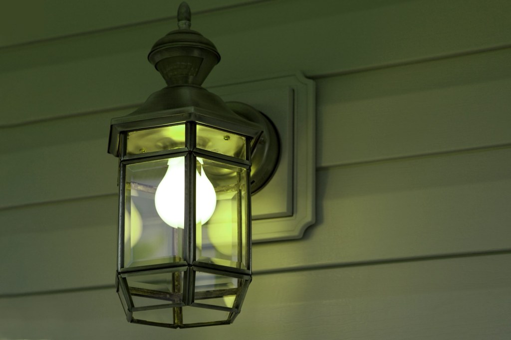 Picture of: What Does a Green Porch Light Mean?  Taste of Home