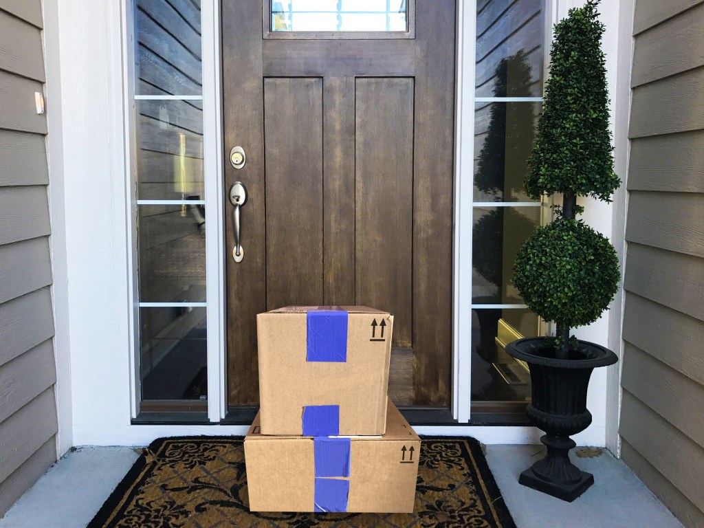Picture of: Wondering where your package is? Want it left on the porch? Try